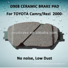 D908 Camry ceramic brake pad